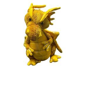 Douglas Cuddle Toy 10" Plush Dragon Yellow Brown Stuffed Animal